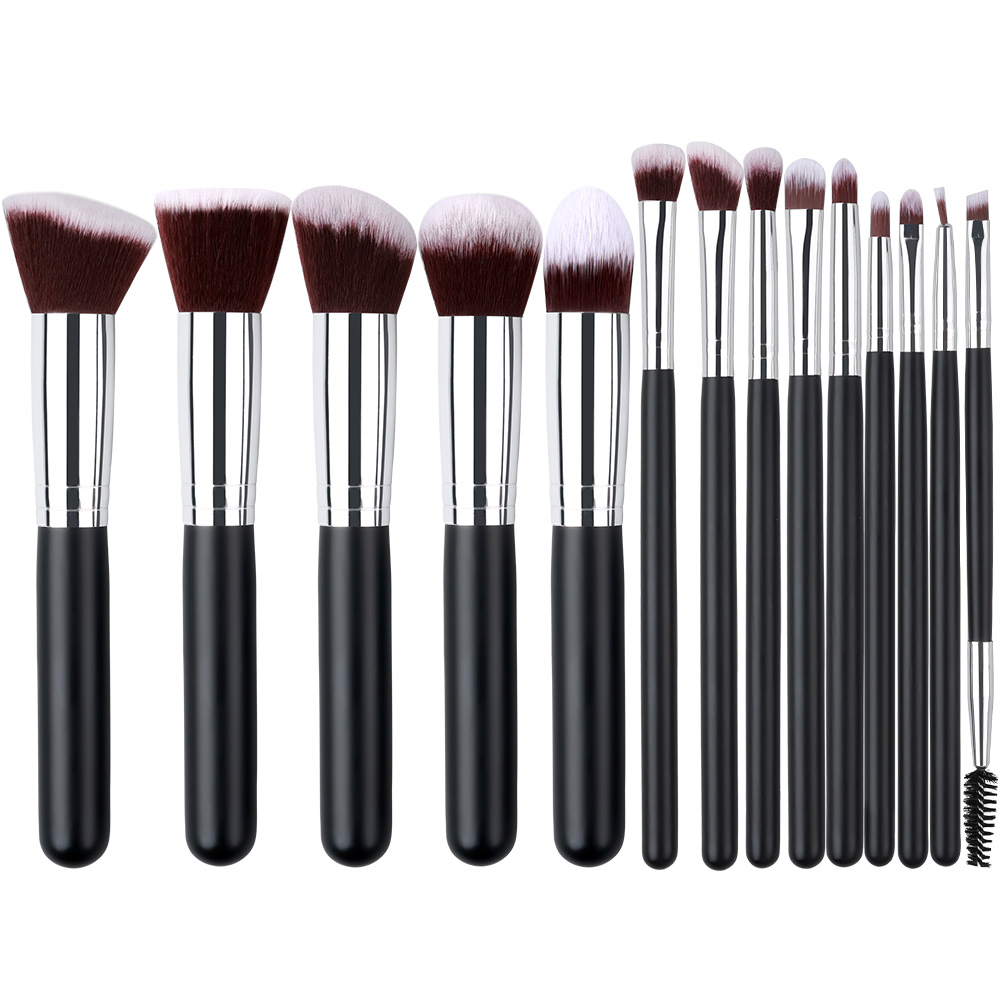 Beauty Queen Makeup - Profesjonalny zestaw pędzli do makijażu 14/16
