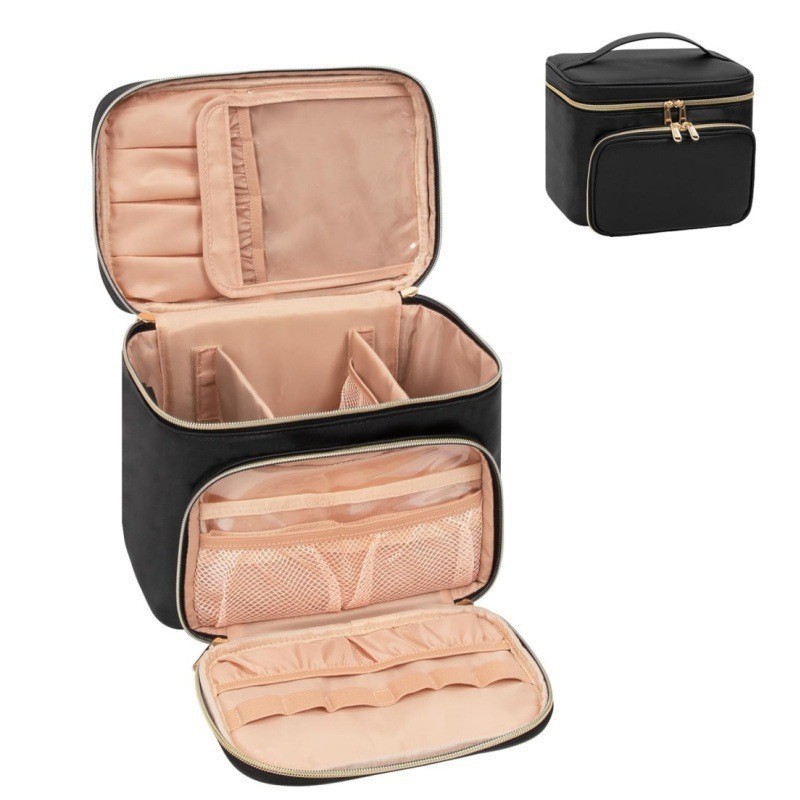 Beauty Bag Makeup - Duża, wodoodporna kosmetyczka, przenośna, duża kosmetyczka