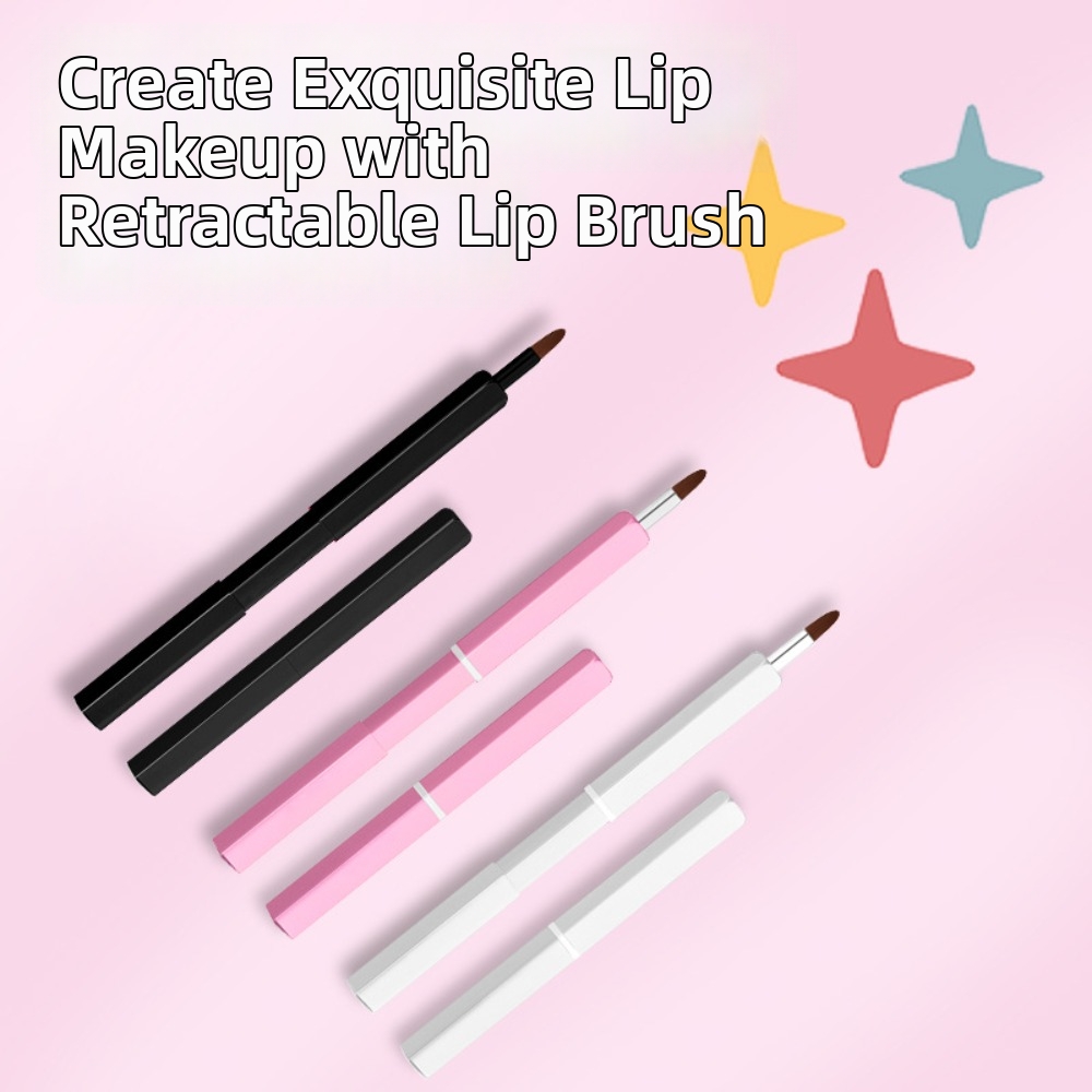 Beauty Makeup Youtube - Narzędzia kosmetyczne: aluminiowy tubowy wysuwany pędzelek