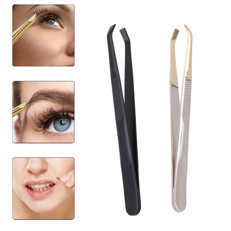 Beauty Makeup Tips - 1 szt. Pęseta do brwi klips
