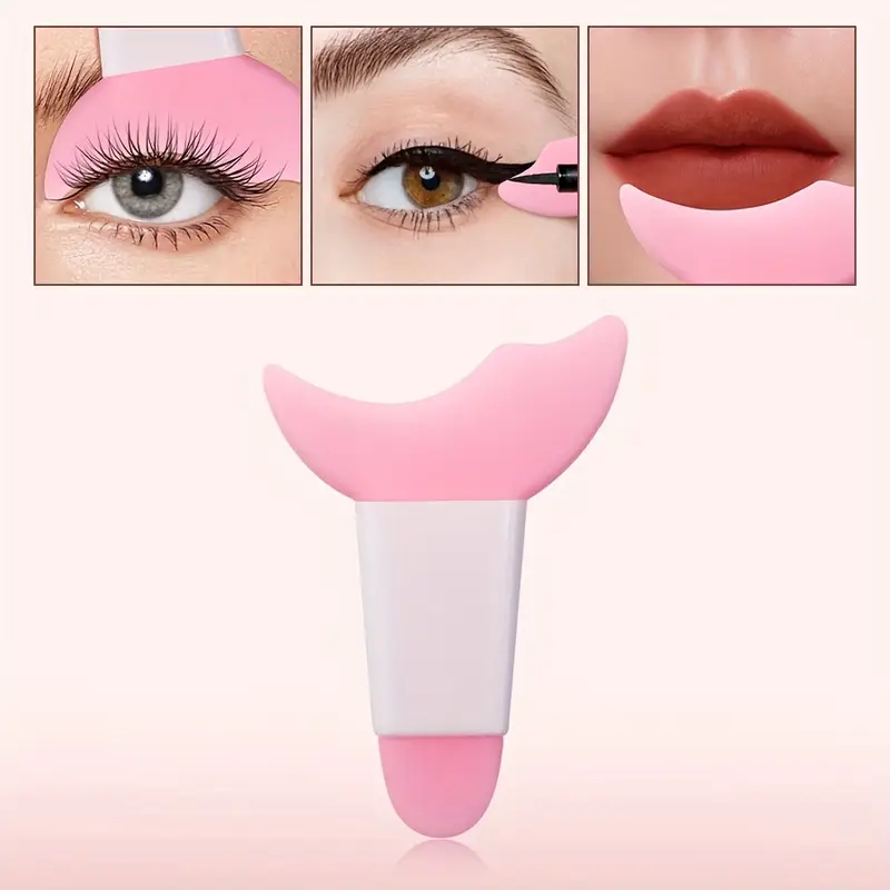 3 szt. silikonowych szablonów  – Beauty Makeup Drawing recenzja i cena