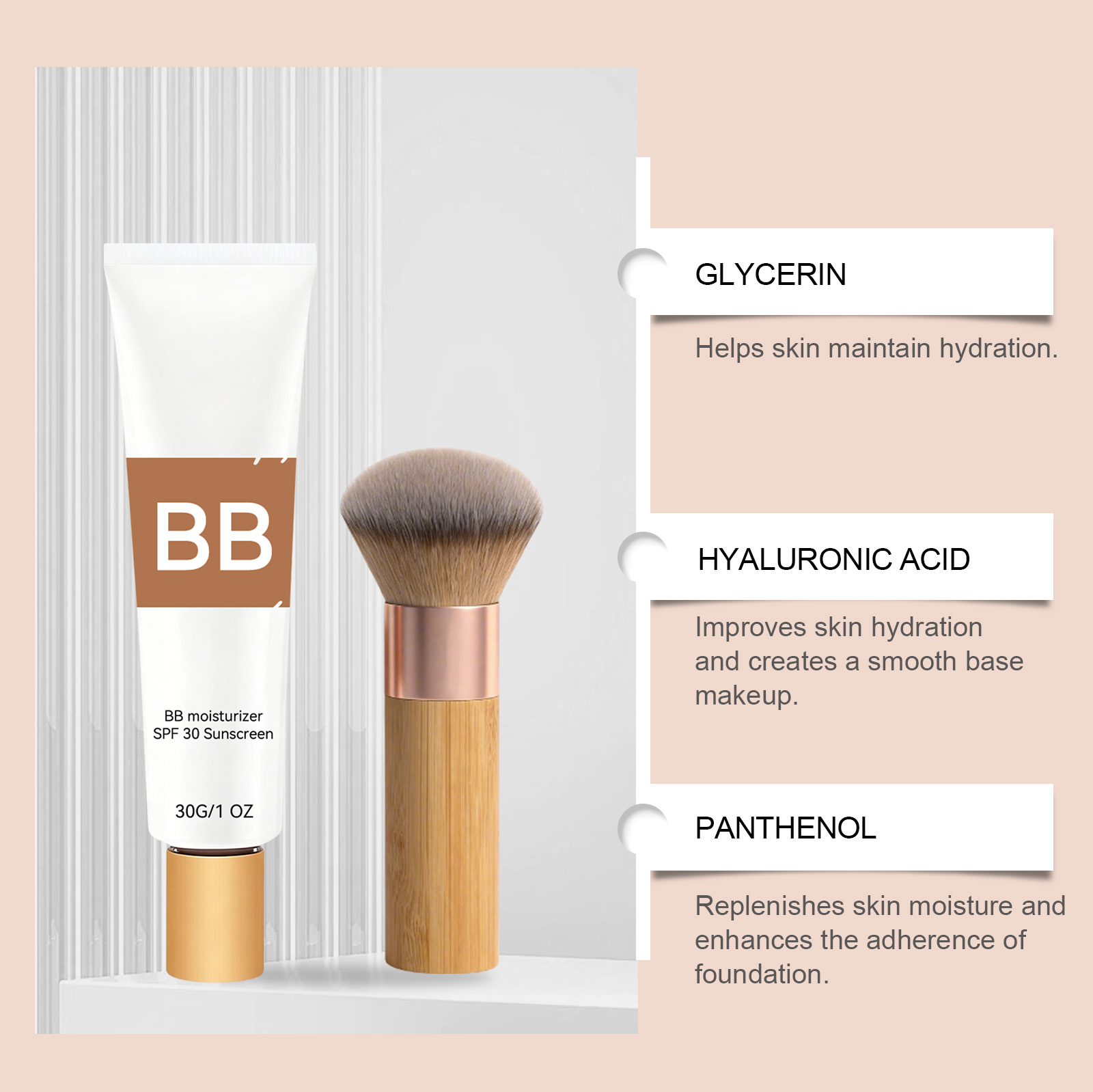 Krem BB z filtrem SPF 30, tonu – Beauty Queen Makeup recenzja i cena