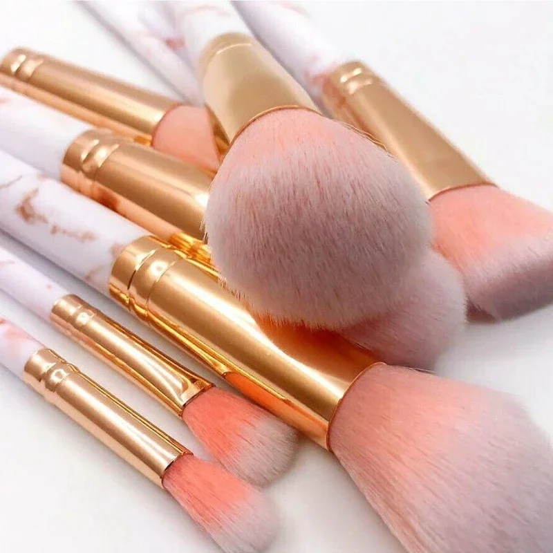 10 szt. marmurkowych pędzli do – Beauty Queen Makeup recenzja i cena