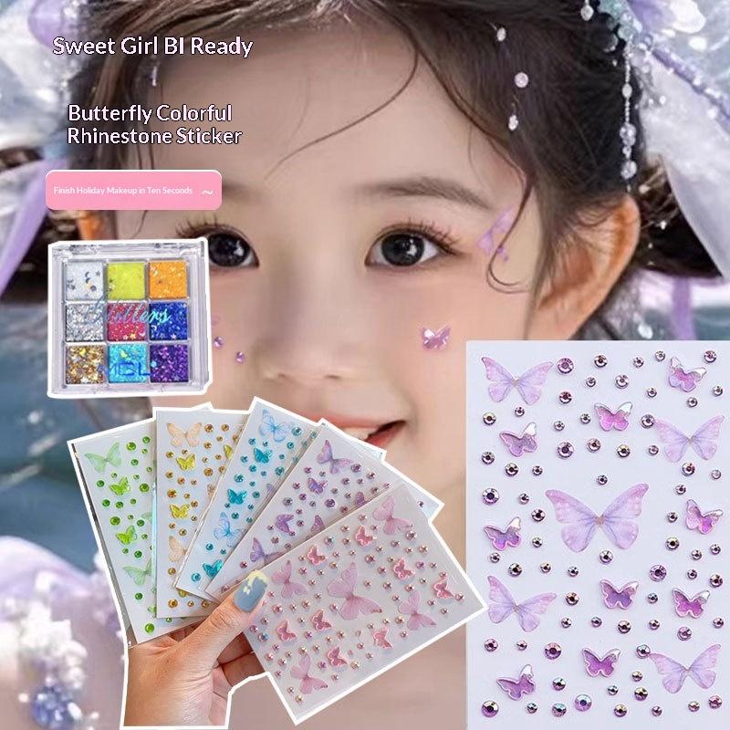 Naklejki do malowania twarzy d – Eyeshadow Palette recenzja i cena