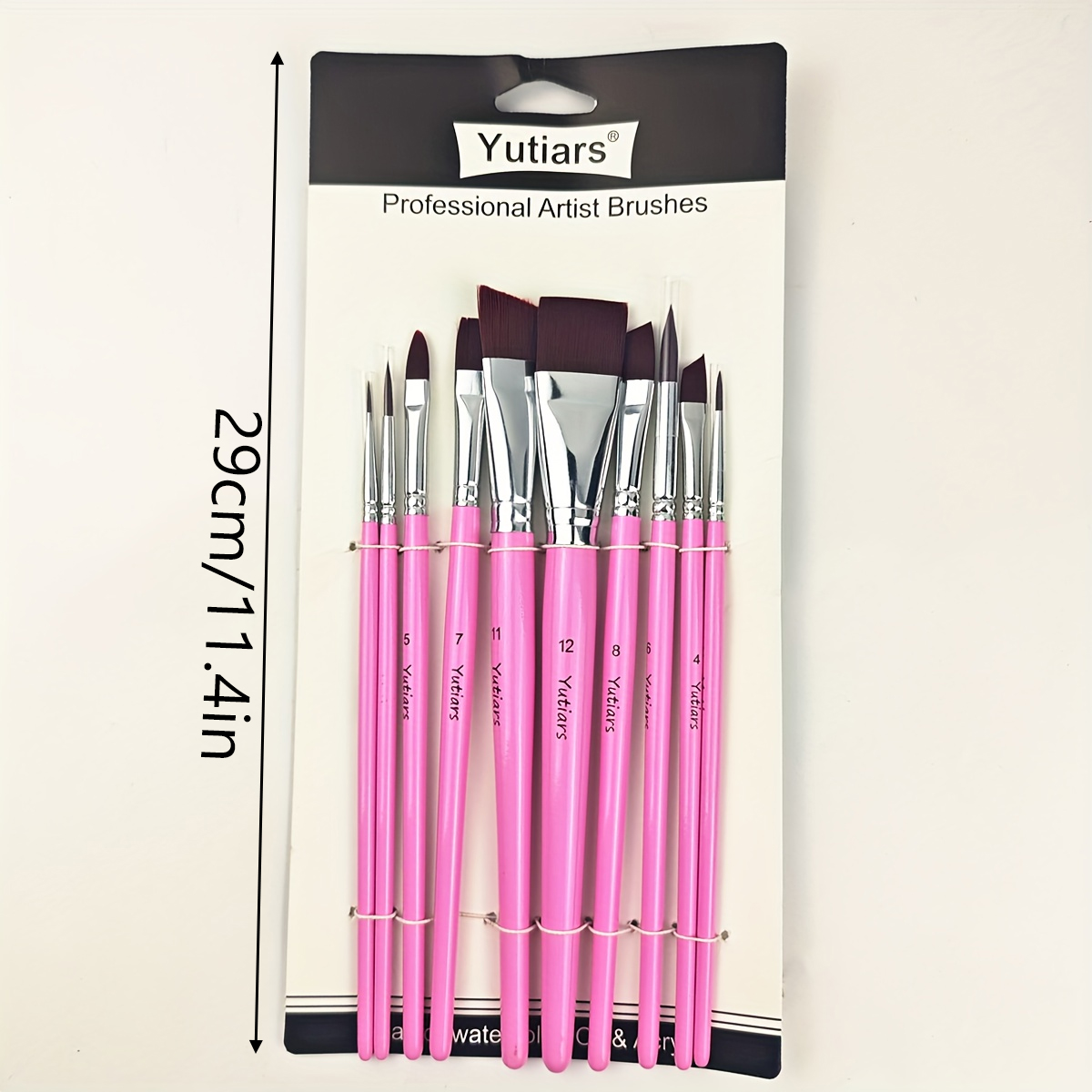 10 szt. Różowe pędzle do malow – Beauty Makeup Drawing recenzja i cena