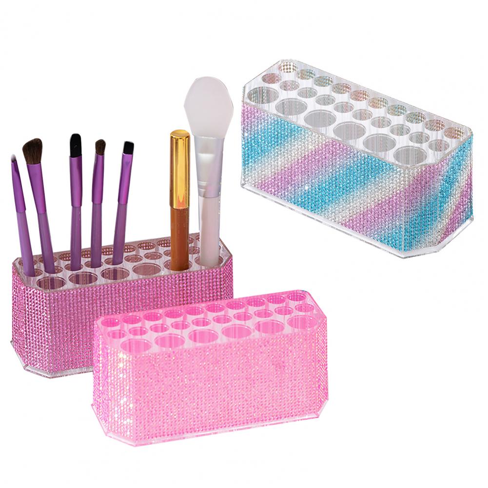 Organizer na pędzle akrylowy,  – Beauty Makeup Drawing recenzja i cena