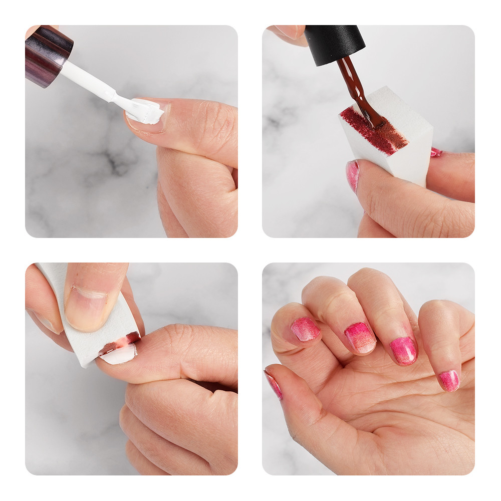 50 sztuk paznokci gąbka uroda  – Beauty Makeup Tips recenzja i cena