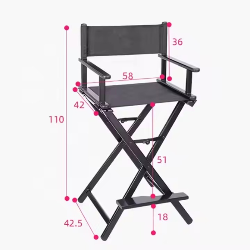 Profesjonalne składane krzesło – Beauty Makeup Chair recenzja i cena