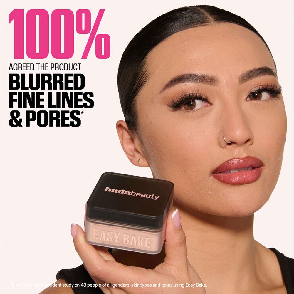 Huda Easy Bake Loose Setting P – Huda Beauty Makeup Bag recenzja i cena