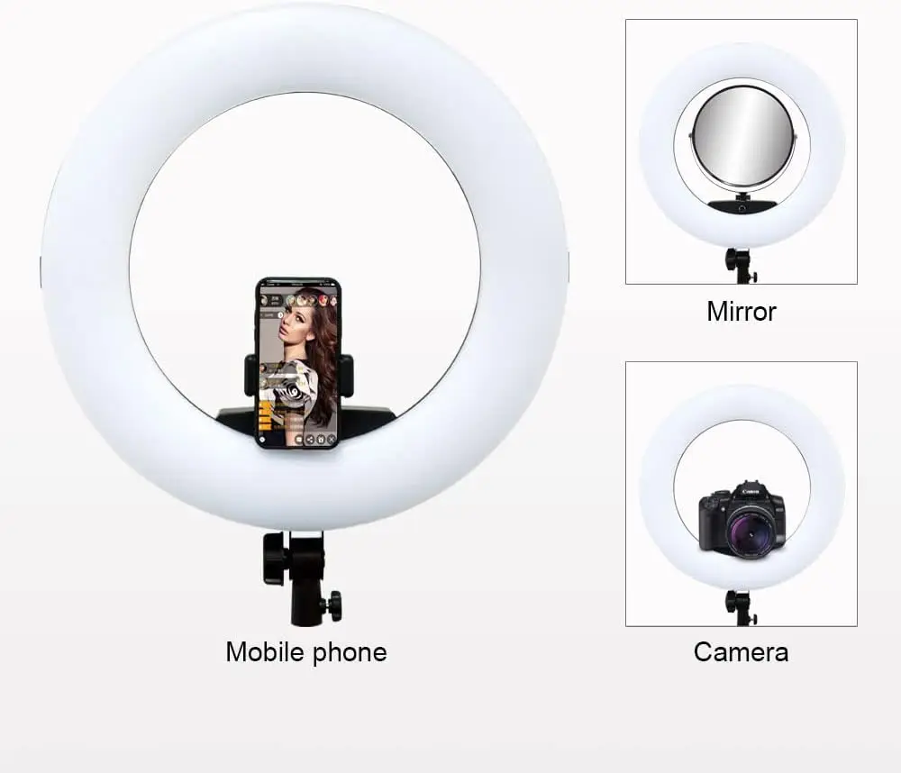 FD480 Lampa Pierścieniowa 18-c – Beauty Makeup Youtube recenzja i cena